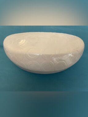 Authentic Coach Sunglasses Hard Case  White Embossed Coach C signature